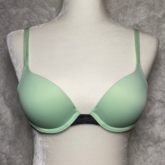 PINK by VS mint and gray push up bra - Picture 1 of 7